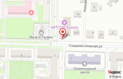 Кафе быстрого питания в Казани на карте