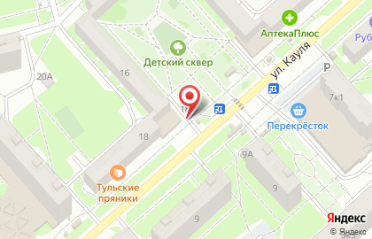 Киоск по продаже хлебобулочных изделий в Центральном районе на карте