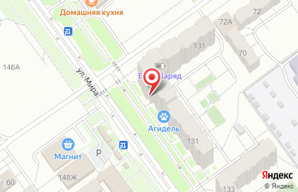 Пекарня Мука на улице Мира на карте