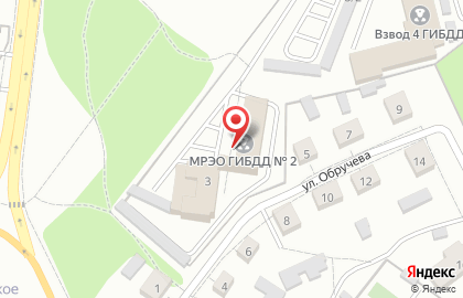 Межрайонный регистрационно-экзаменационный отдел №2 ГИБДД по г. Воронежу на карте