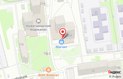 Магазин Хозяин в Нижнем Новгороде на карте