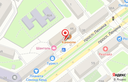 Пункт выдачи заказов Faberlic на проспекте Ленина на карте