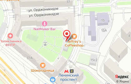 Студия маникюра NailMaker Bar на Ленинском проспекте на карте