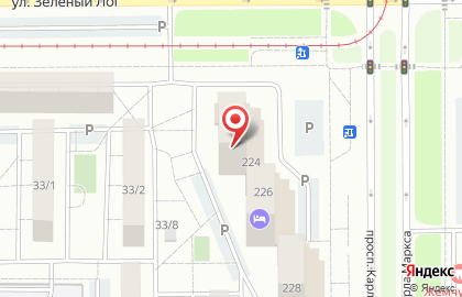 Магазин Красное & Белое на проспекте Карла Маркса, 224 на карте