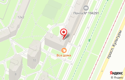Нетто на проспекте Культуры на карте