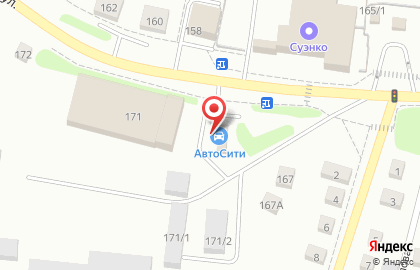 Магазин и СТО АвтоСити на Шоссейной улице на карте