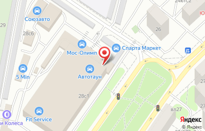 Автоателье в Москве на карте