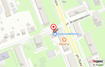 Магазин Красное & Белое во Владимире на карте