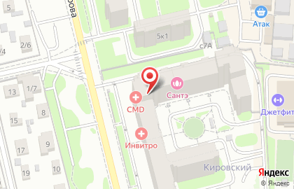 Салон ортопедии и медицинской техники Med-магазин.ru на улице Кирова на карте