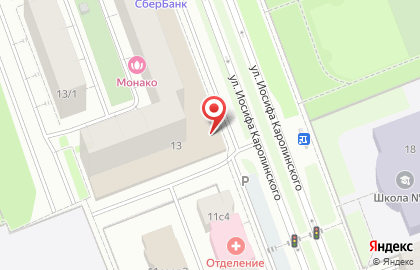 Супермаркет Пятёрочка в Ханты-Мансийске на карте