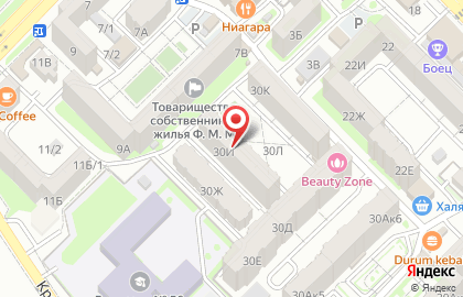 Гастроном Марьям в Ленинском районе на карте