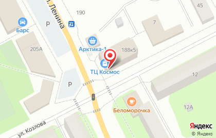 Салон связи Билайн на проспекте Ленина на карте