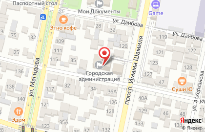 Городской информационный центр на улице Ирчи Казака на карте