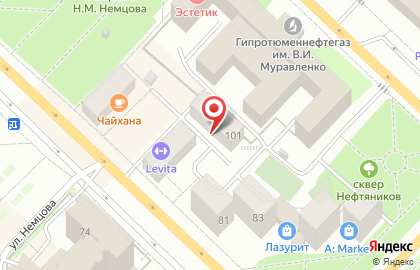 Ювелирный салон Карат на улице Немцова на карте