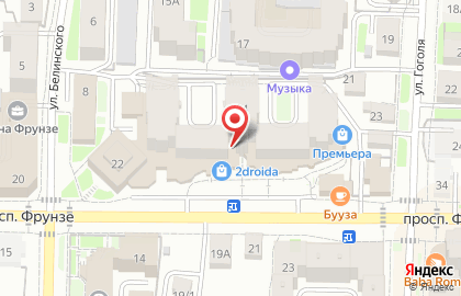Магазин-студия Мастерская Творца на проспекте Фрунзе на карте