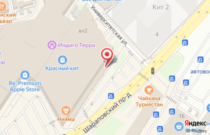 Белый кот в Мытищах на карте