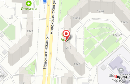 Сервисный центр Icon на Новокосинской улице на карте
