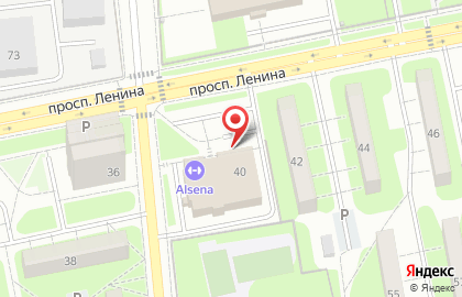 ОАО Банкомат, Промсвязьбанк на проспекте Ленина на карте