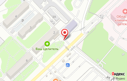Болид, автокооператив на карте