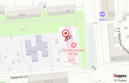 Сеть аптечных пунктов на улице Станиславского на карте