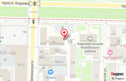 СибПромАвтоматика на улице Белинского на карте