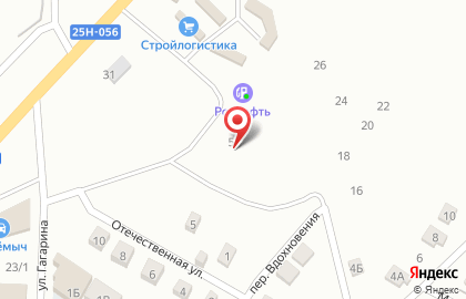 АЗС, ООО Нефть Продукт на карте