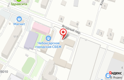 Дискаунтер Светофор в Ягодном переулке на карте
