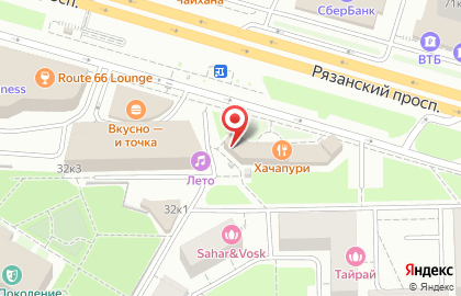 Студия красоты Эмпайр на Рязанском проспекте на карте