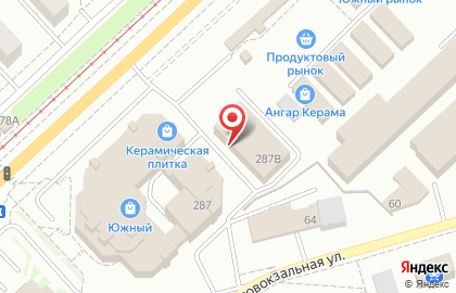 Автокомплекс в Заводском районе на карте