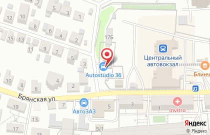 Автостоянка На Автовокзале на карте
