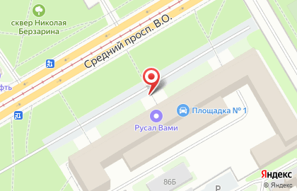 Диалог в Василеостровском районе на карте