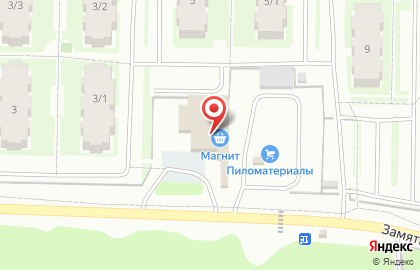Супермаркет Магнит в Ханты-Мансийске на карте