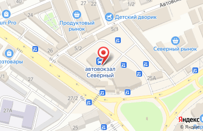 Столовая Славяночка на Автовокзальной улице на карте