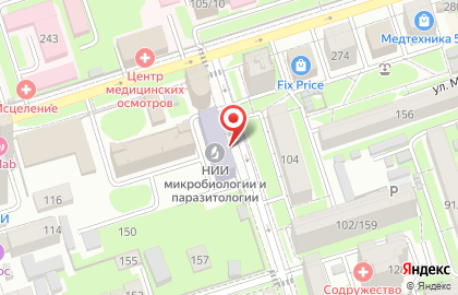 Ростовский НИИ микробиологии и паразитологии на карте