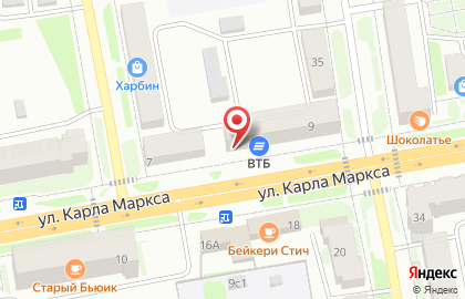Салон красоты в Тюмени на карте