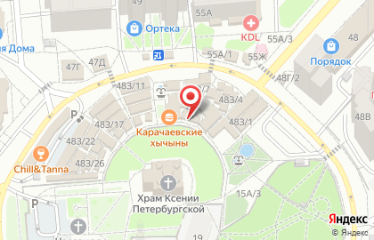 Киоск по продаже фруктов и овощей в Воронеже на карте