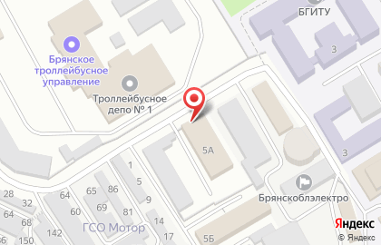 Торгово-сервисная компания Брянскторгтехника на проспекте Станке Димитрова на карте