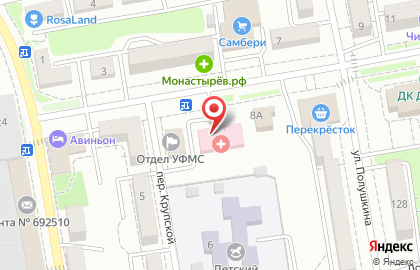 Приморский краевой противотуберкулезный диспансер на Русской улице на карте