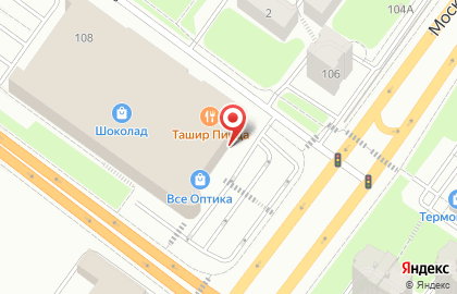 Гипермаркет Лента в Ярославле на карте