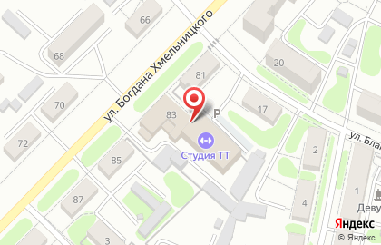 Студия ТТ центр красоты и спорта на карте