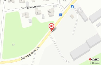 Транспортная компания Пальмира на Лиственной улице на карте