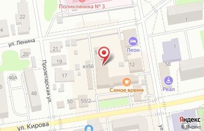 Барбершоп Боцман на улице Кирова на карте