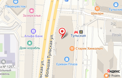 Кафе быстрого питания Пельменная №1 в Даниловском районе на карте