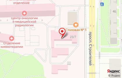 Маммологический центр, Кировский областной клинический онкологический диспансер на карте