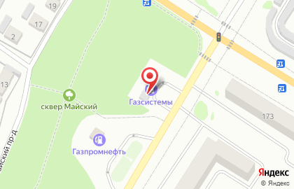 Газсистемы на карте