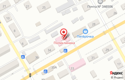 Поликлиника Городская больница №2 в Ростове-на-Дону на карте