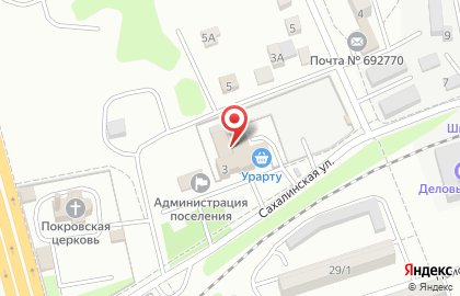 Торговая компания МегаПак Артем на Сахалинской улице на карте