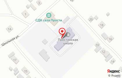 Музей боевой и трудовой славы им. героя Советского Союза Кайманова Н.Ф. с. Прости на карте
