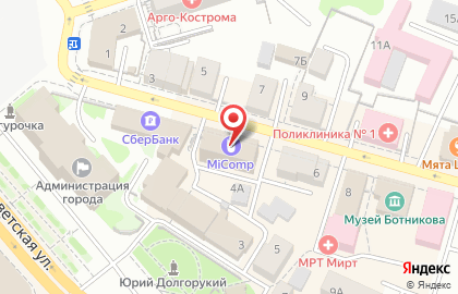 Копировальный центр Лисарт на улице Свердлова на карте