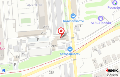 Автоцентр в Краснодаре на карте